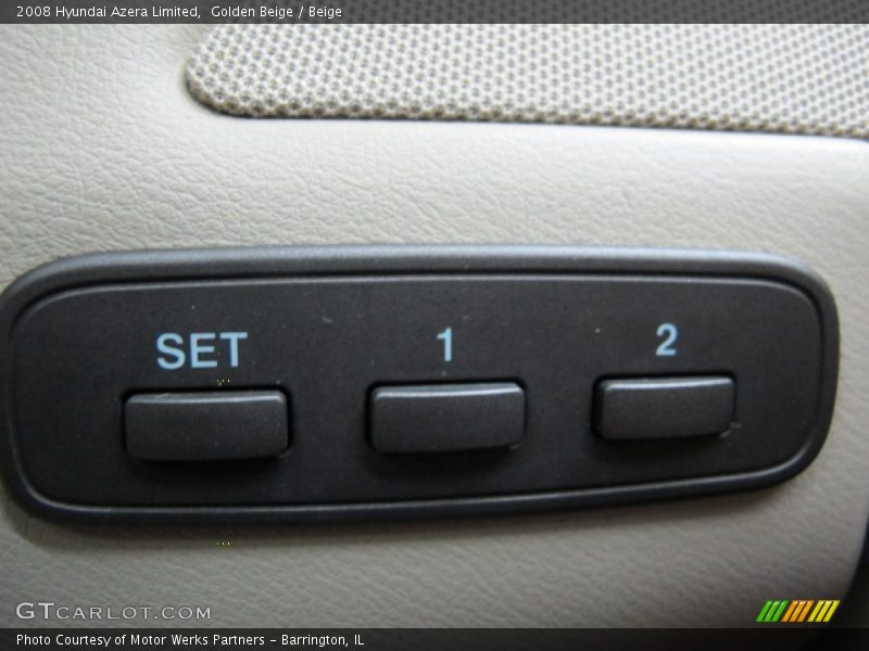 Golden Beige / Beige 2008 Hyundai Azera Limited