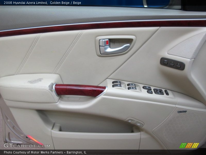Golden Beige / Beige 2008 Hyundai Azera Limited