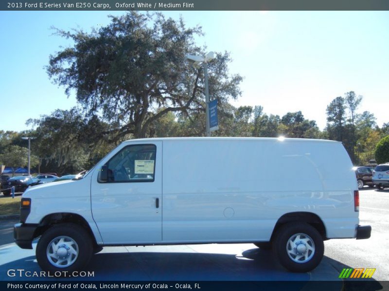 Oxford White / Medium Flint 2013 Ford E Series Van E250 Cargo