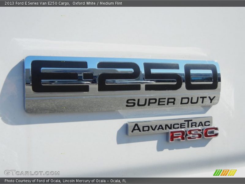 Oxford White / Medium Flint 2013 Ford E Series Van E250 Cargo