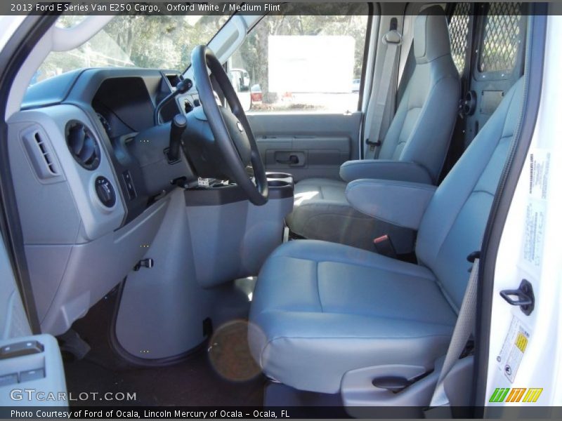 Oxford White / Medium Flint 2013 Ford E Series Van E250 Cargo