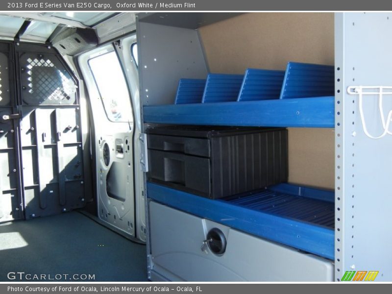 Oxford White / Medium Flint 2013 Ford E Series Van E250 Cargo