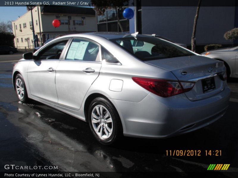 Radiant Silver / Gray 2013 Hyundai Sonata GLS