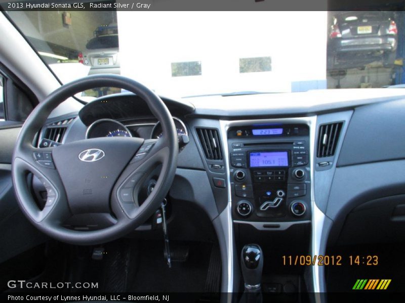 Radiant Silver / Gray 2013 Hyundai Sonata GLS