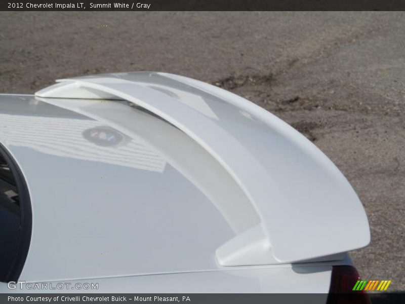 Summit White / Gray 2012 Chevrolet Impala LT