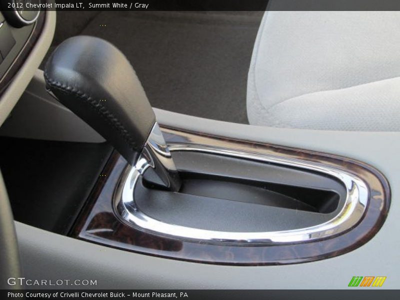 Summit White / Gray 2012 Chevrolet Impala LT