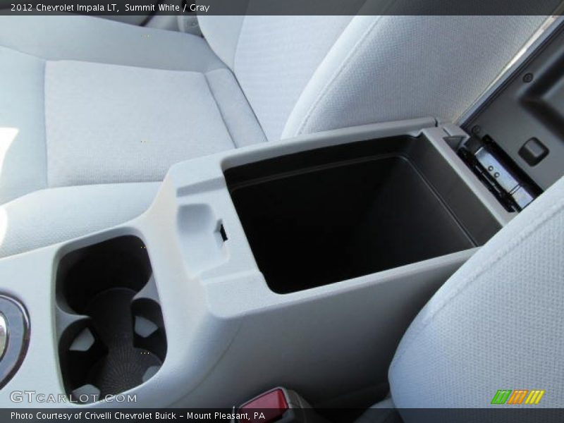 Summit White / Gray 2012 Chevrolet Impala LT