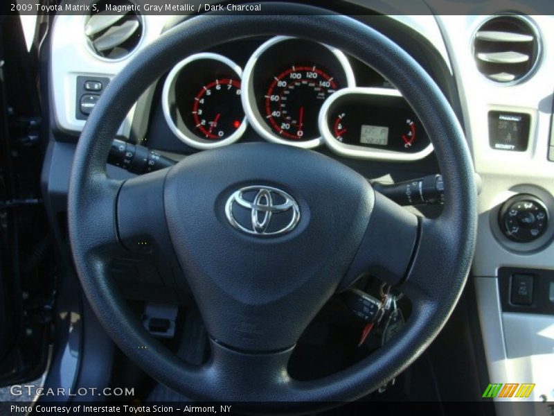Magnetic Gray Metallic / Dark Charcoal 2009 Toyota Matrix S