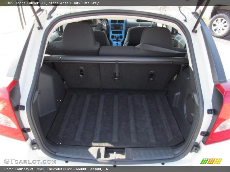 Stone White / Dark Slate Gray 2009 Dodge Caliber SXT