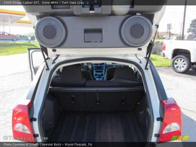 Stone White / Dark Slate Gray 2009 Dodge Caliber SXT