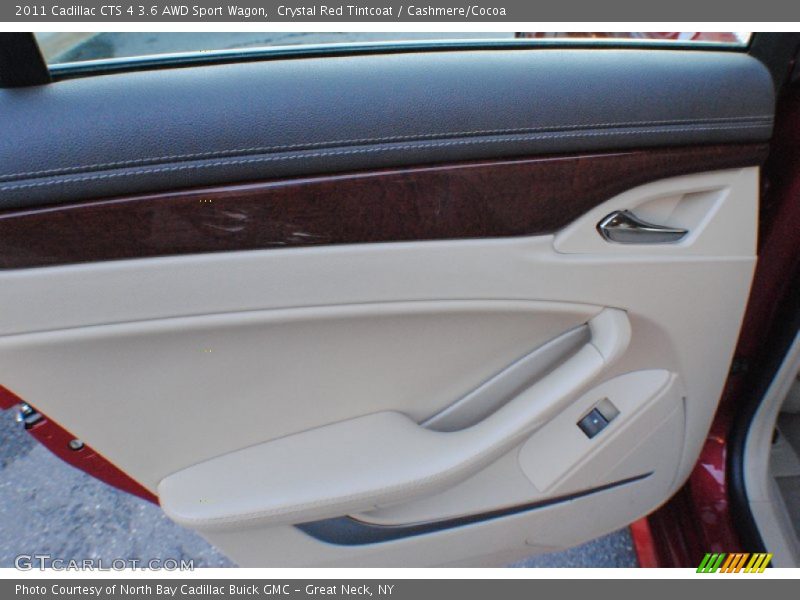 Crystal Red Tintcoat / Cashmere/Cocoa 2011 Cadillac CTS 4 3.6 AWD Sport Wagon
