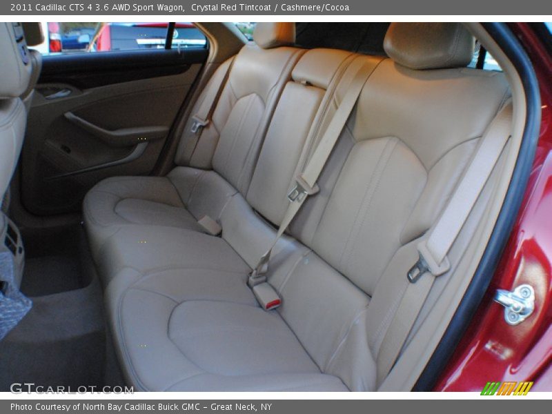 Crystal Red Tintcoat / Cashmere/Cocoa 2011 Cadillac CTS 4 3.6 AWD Sport Wagon