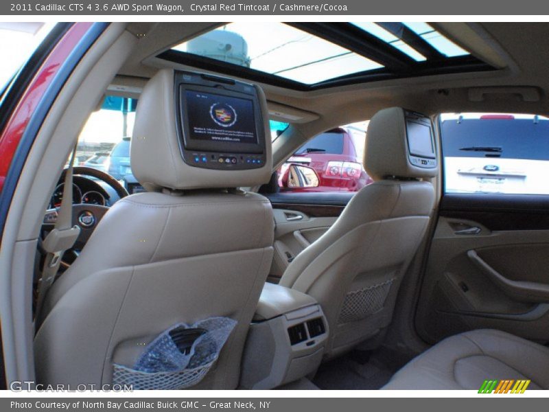Crystal Red Tintcoat / Cashmere/Cocoa 2011 Cadillac CTS 4 3.6 AWD Sport Wagon