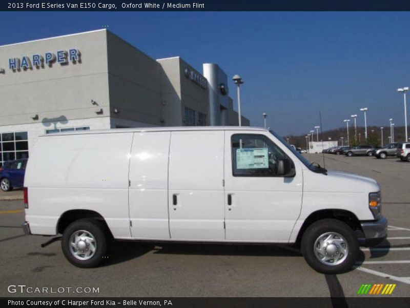 Oxford White / Medium Flint 2013 Ford E Series Van E150 Cargo