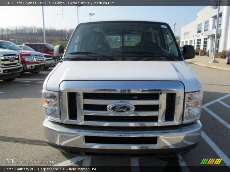 Oxford White / Medium Flint 2013 Ford E Series Van E150 Cargo