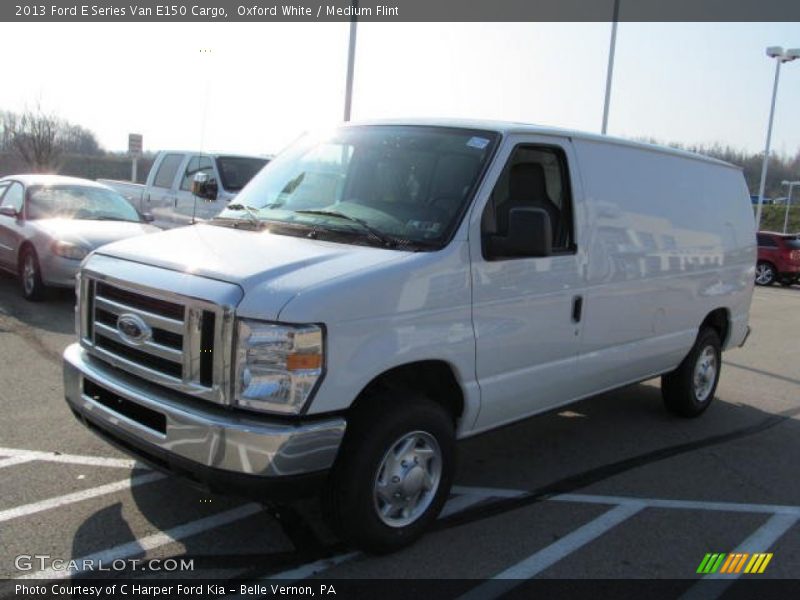 Oxford White / Medium Flint 2013 Ford E Series Van E150 Cargo