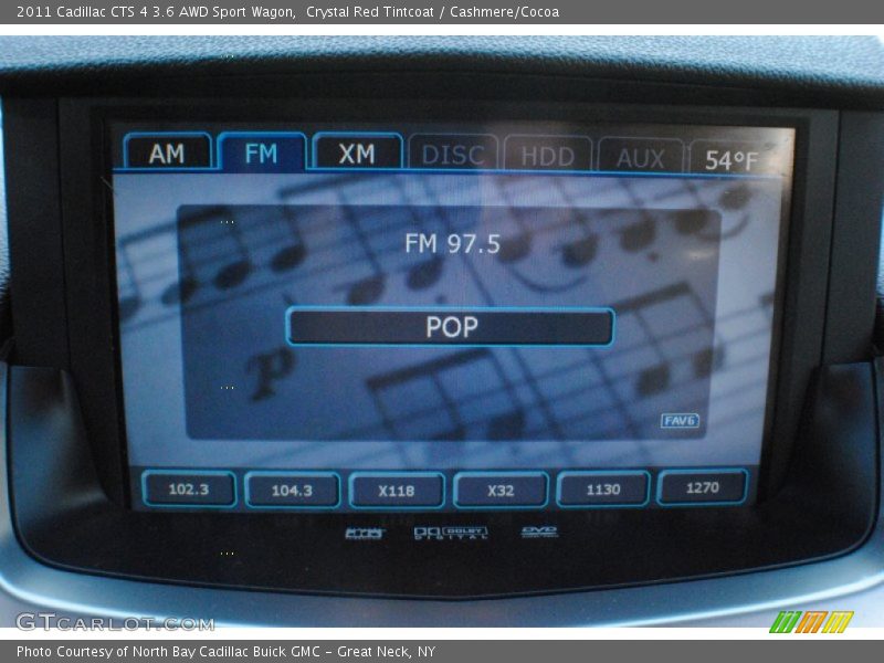 Crystal Red Tintcoat / Cashmere/Cocoa 2011 Cadillac CTS 4 3.6 AWD Sport Wagon