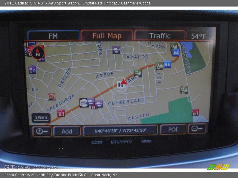 Navigation of 2011 CTS 4 3.6 AWD Sport Wagon