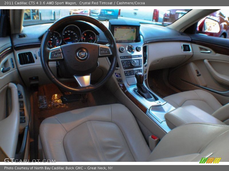 Cashmere/Cocoa Interior - 2011 CTS 4 3.6 AWD Sport Wagon 