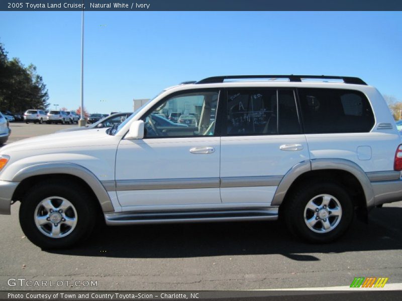 Natural White / Ivory 2005 Toyota Land Cruiser