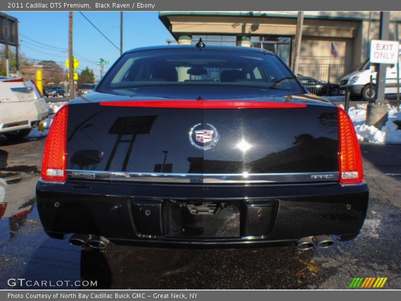Black Raven / Ebony 2011 Cadillac DTS Premium