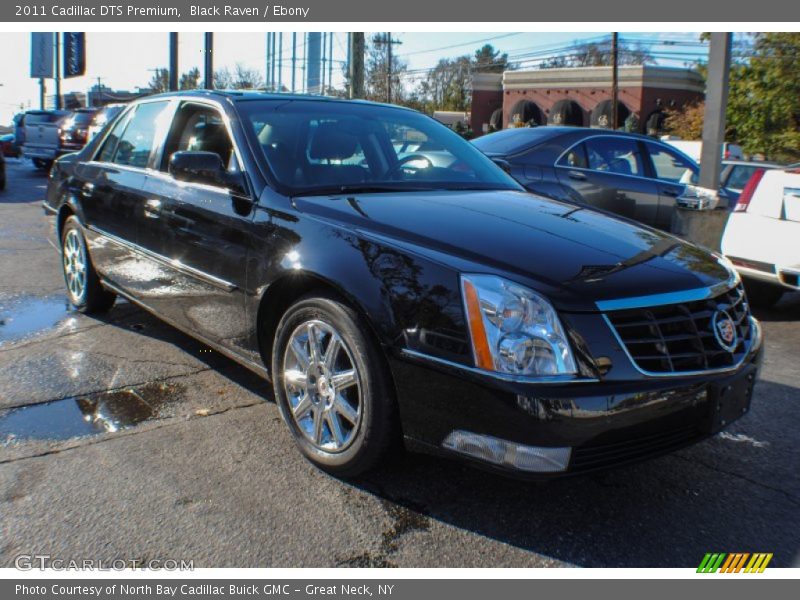 Black Raven / Ebony 2011 Cadillac DTS Premium