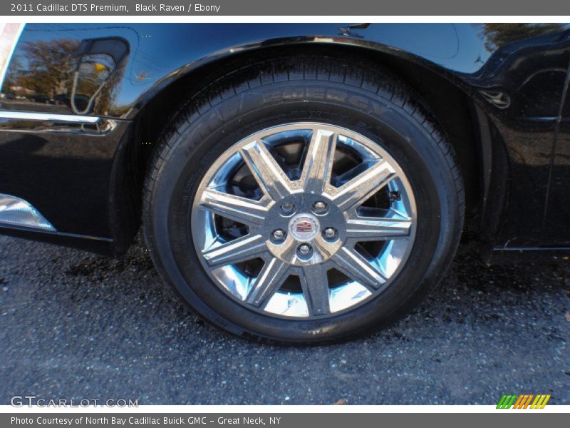 Black Raven / Ebony 2011 Cadillac DTS Premium