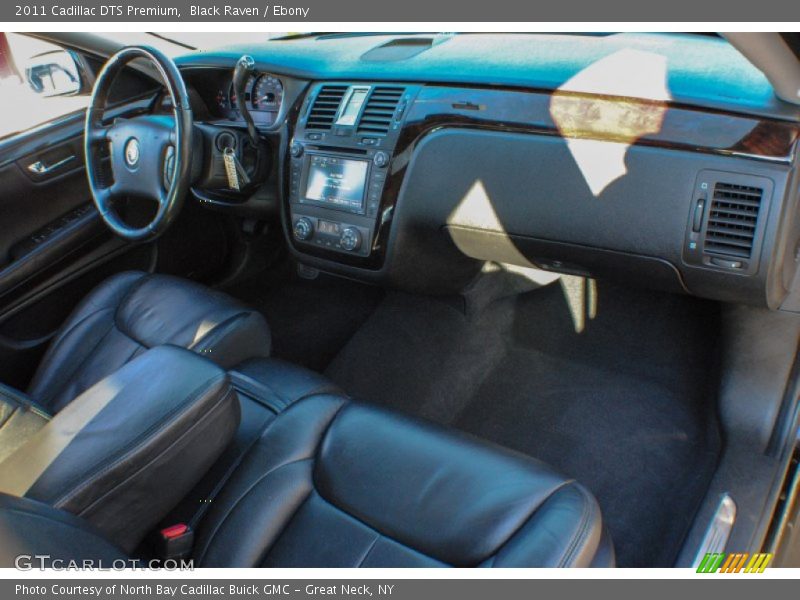 Black Raven / Ebony 2011 Cadillac DTS Premium