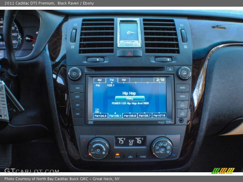 Black Raven / Ebony 2011 Cadillac DTS Premium