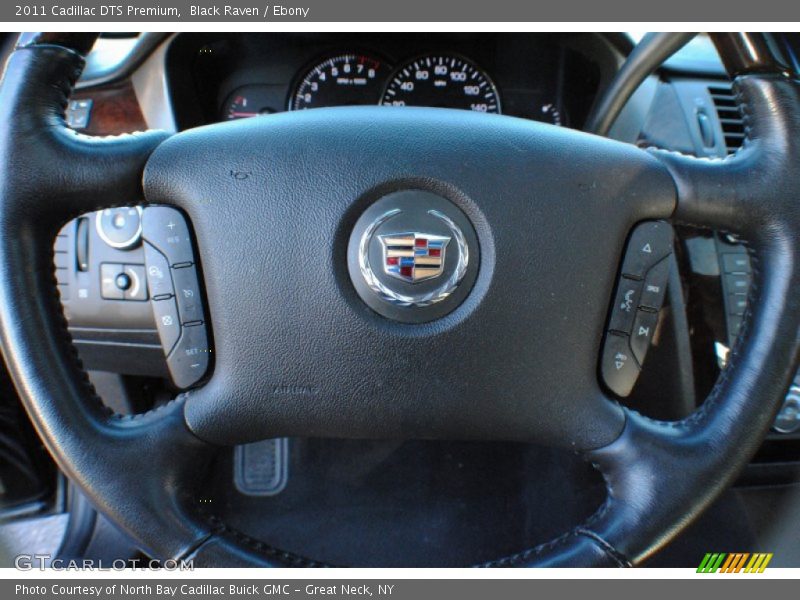 Black Raven / Ebony 2011 Cadillac DTS Premium