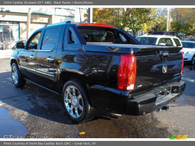 Black Raven / Ebony/Ebony 2009 Cadillac Escalade EXT AWD