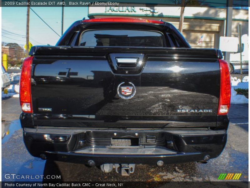 Black Raven / Ebony/Ebony 2009 Cadillac Escalade EXT AWD