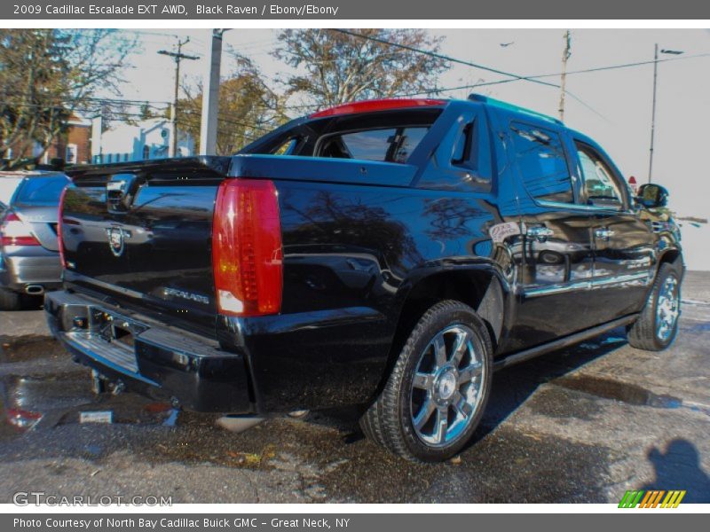 Black Raven / Ebony/Ebony 2009 Cadillac Escalade EXT AWD