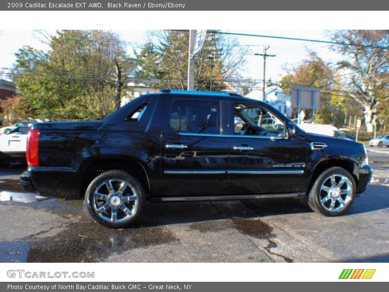 Black Raven / Ebony/Ebony 2009 Cadillac Escalade EXT AWD