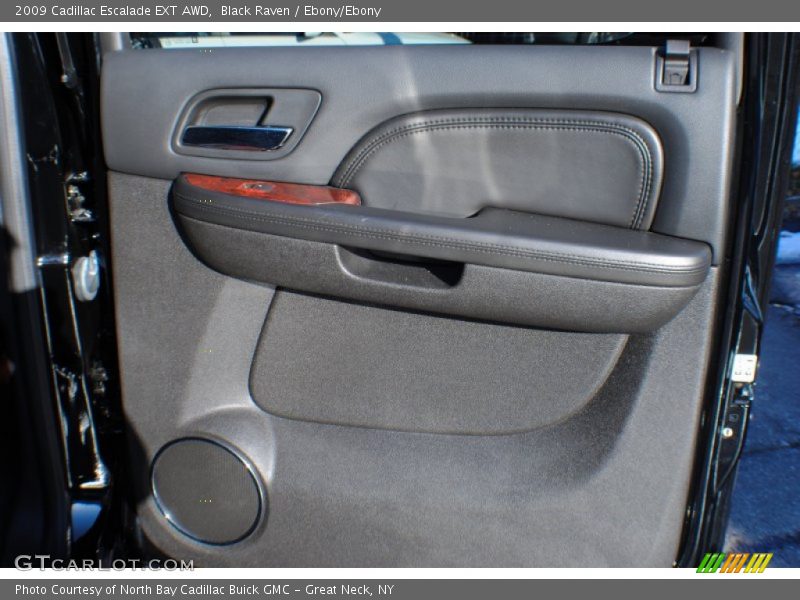 Black Raven / Ebony/Ebony 2009 Cadillac Escalade EXT AWD