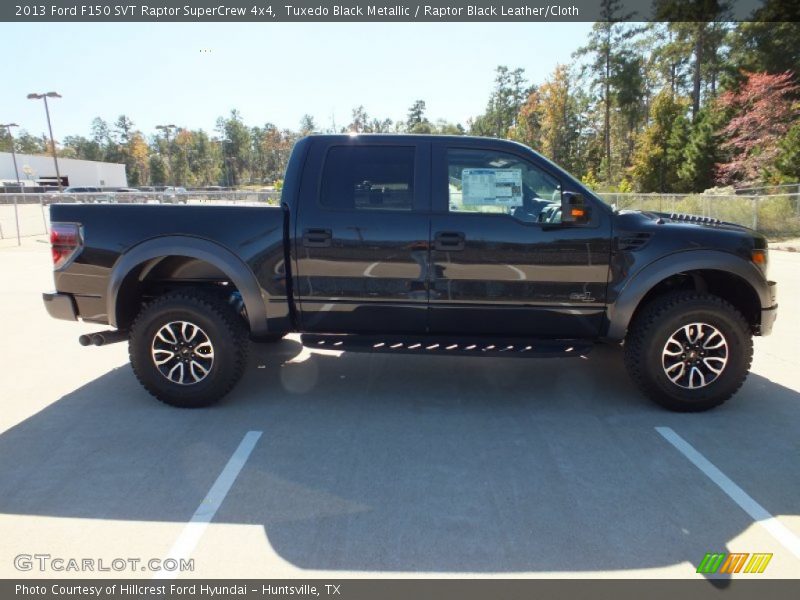 Tuxedo Black Metallic / Raptor Black Leather/Cloth 2013 Ford F150 SVT Raptor SuperCrew 4x4