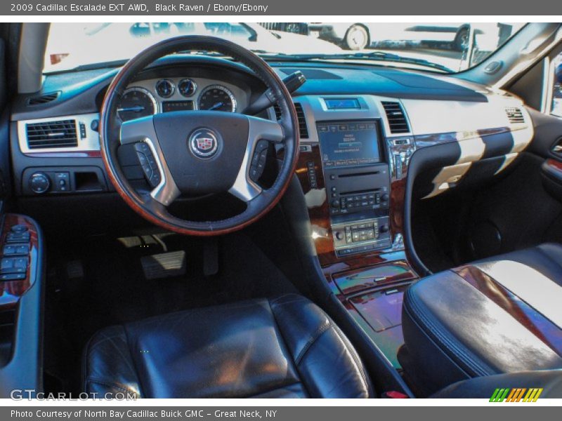 Black Raven / Ebony/Ebony 2009 Cadillac Escalade EXT AWD