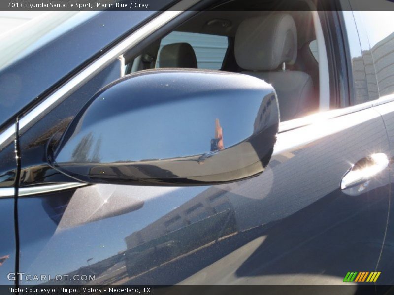 Marlin Blue / Gray 2013 Hyundai Santa Fe Sport