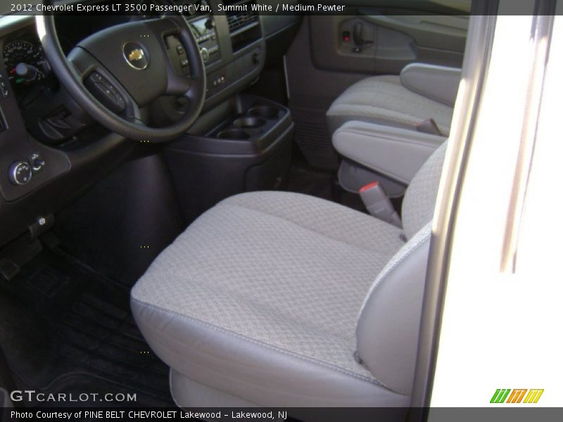 Summit White / Medium Pewter 2012 Chevrolet Express LT 3500 Passenger Van