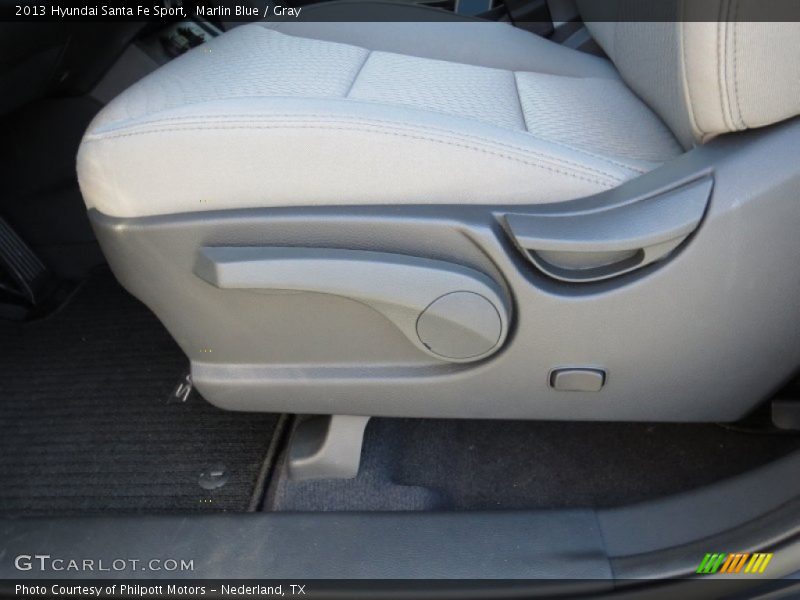 Marlin Blue / Gray 2013 Hyundai Santa Fe Sport