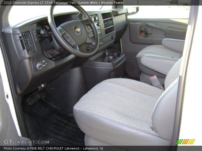 Summit White / Medium Pewter 2012 Chevrolet Express LT 3500 Passenger Van