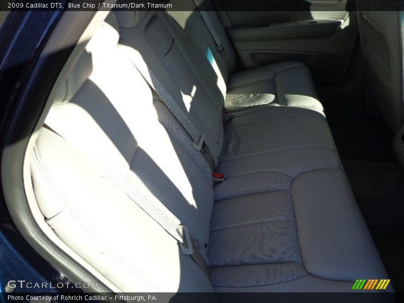 Blue Chip / Titanium/Dark Titanium 2009 Cadillac DTS