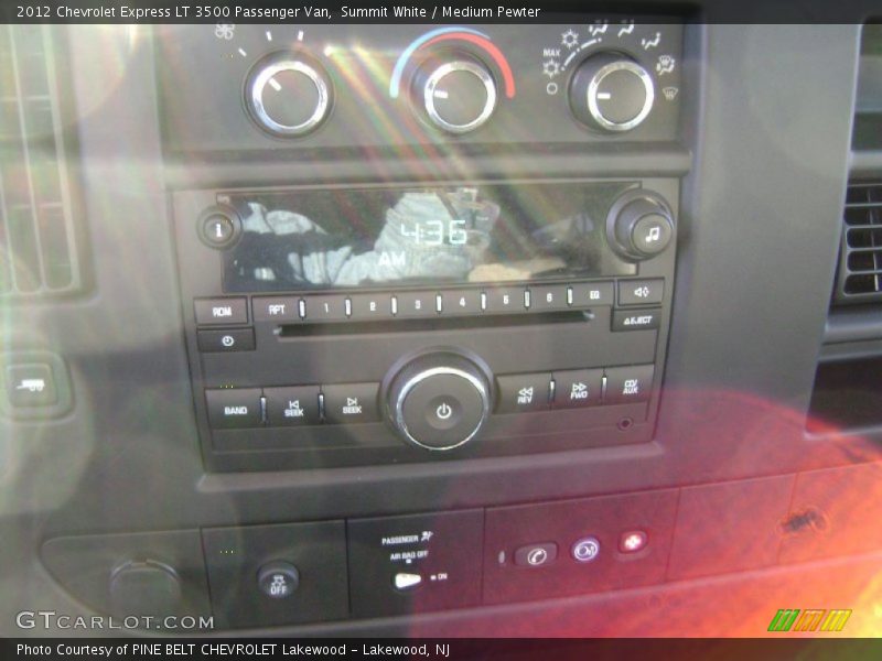 Summit White / Medium Pewter 2012 Chevrolet Express LT 3500 Passenger Van