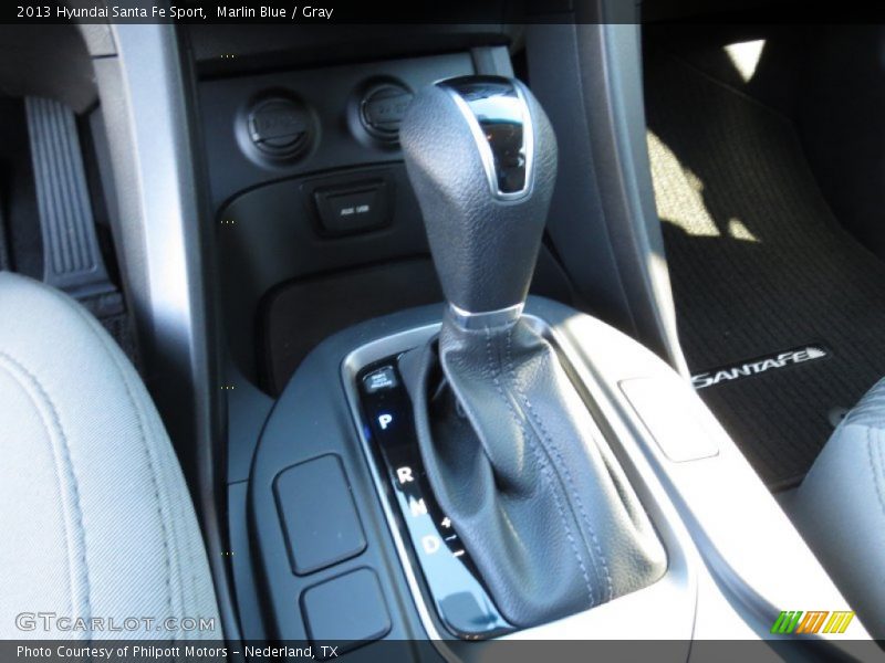 Marlin Blue / Gray 2013 Hyundai Santa Fe Sport