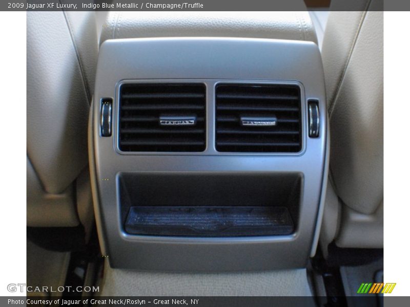 Indigo Blue Metallic / Champagne/Truffle 2009 Jaguar XF Luxury