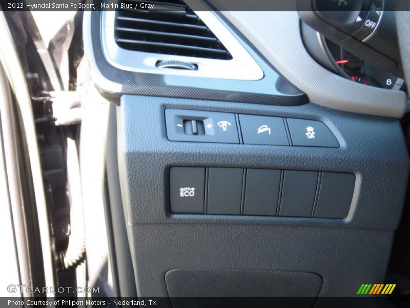 Marlin Blue / Gray 2013 Hyundai Santa Fe Sport