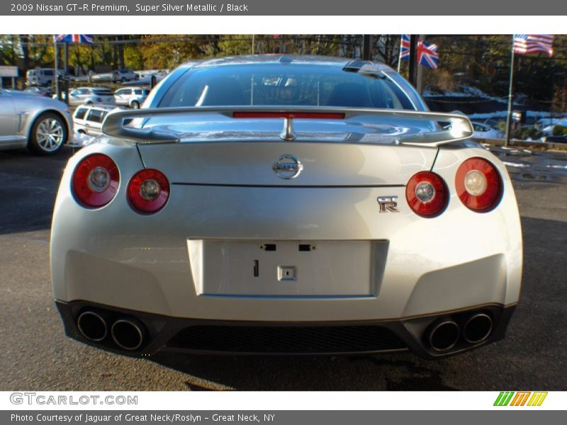 Super Silver Metallic / Black 2009 Nissan GT-R Premium