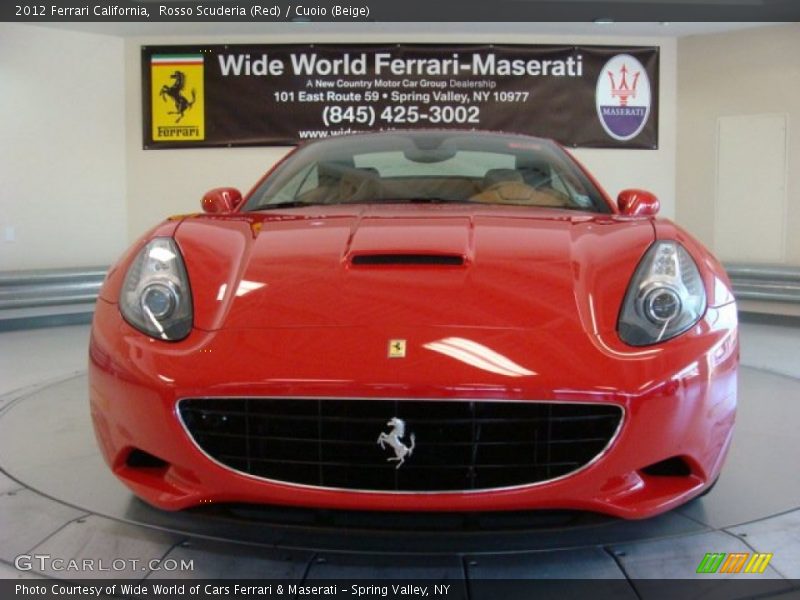 Rosso Scuderia (Red) / Cuoio (Beige) 2012 Ferrari California