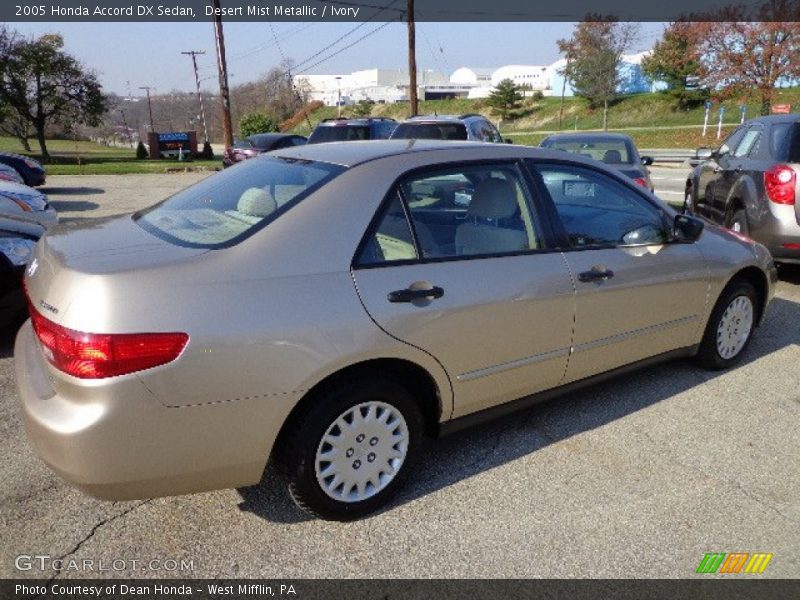 Desert Mist Metallic / Ivory 2005 Honda Accord DX Sedan