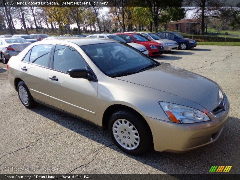 Desert Mist Metallic / Ivory 2005 Honda Accord DX Sedan